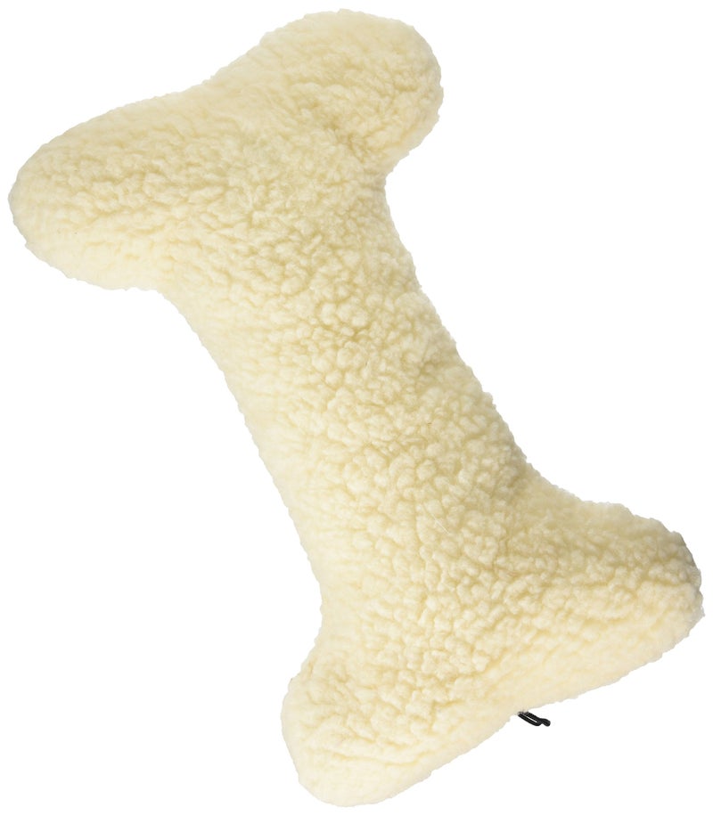 Pet Lou Dog Fleece Bone Chew Toy, 16"
